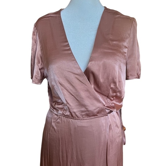 WAYF Gwyneth Wrap Maxi Dress - Picture 7 of 11